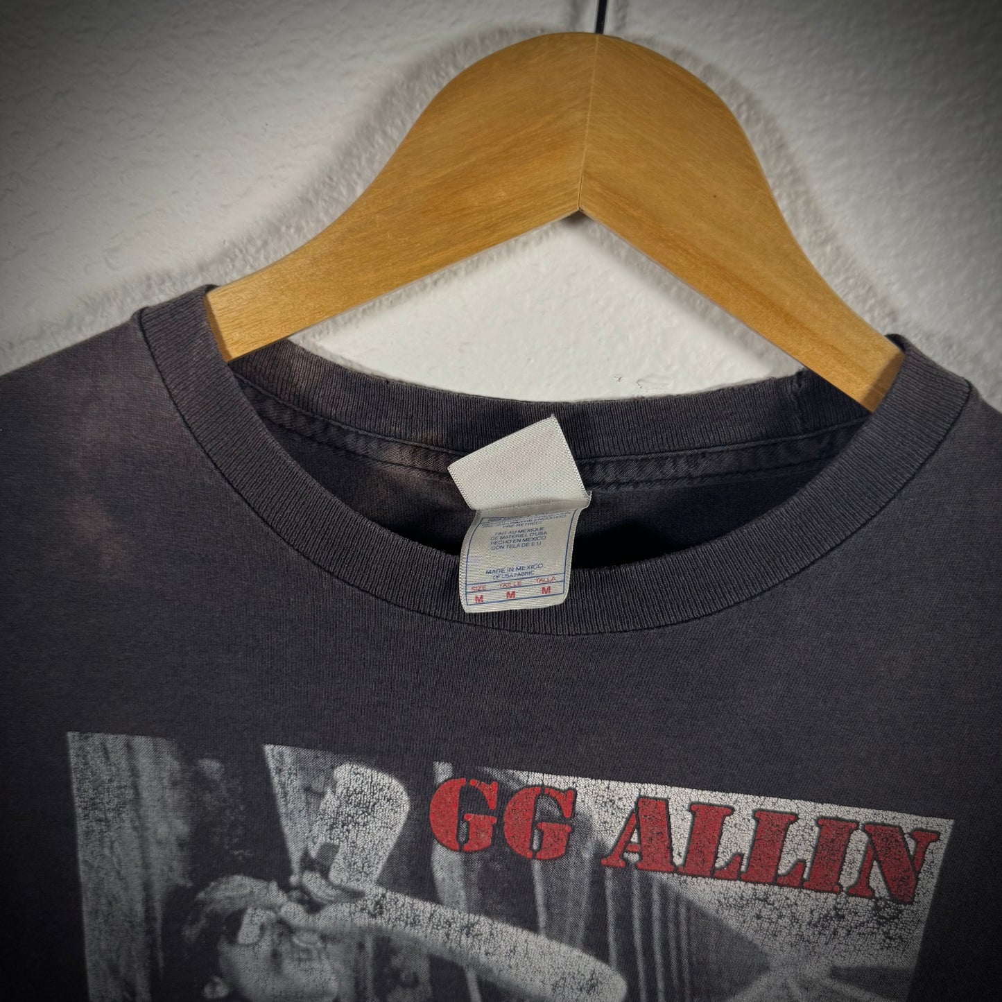 Vintage GG Allin Distressed Band Tee
