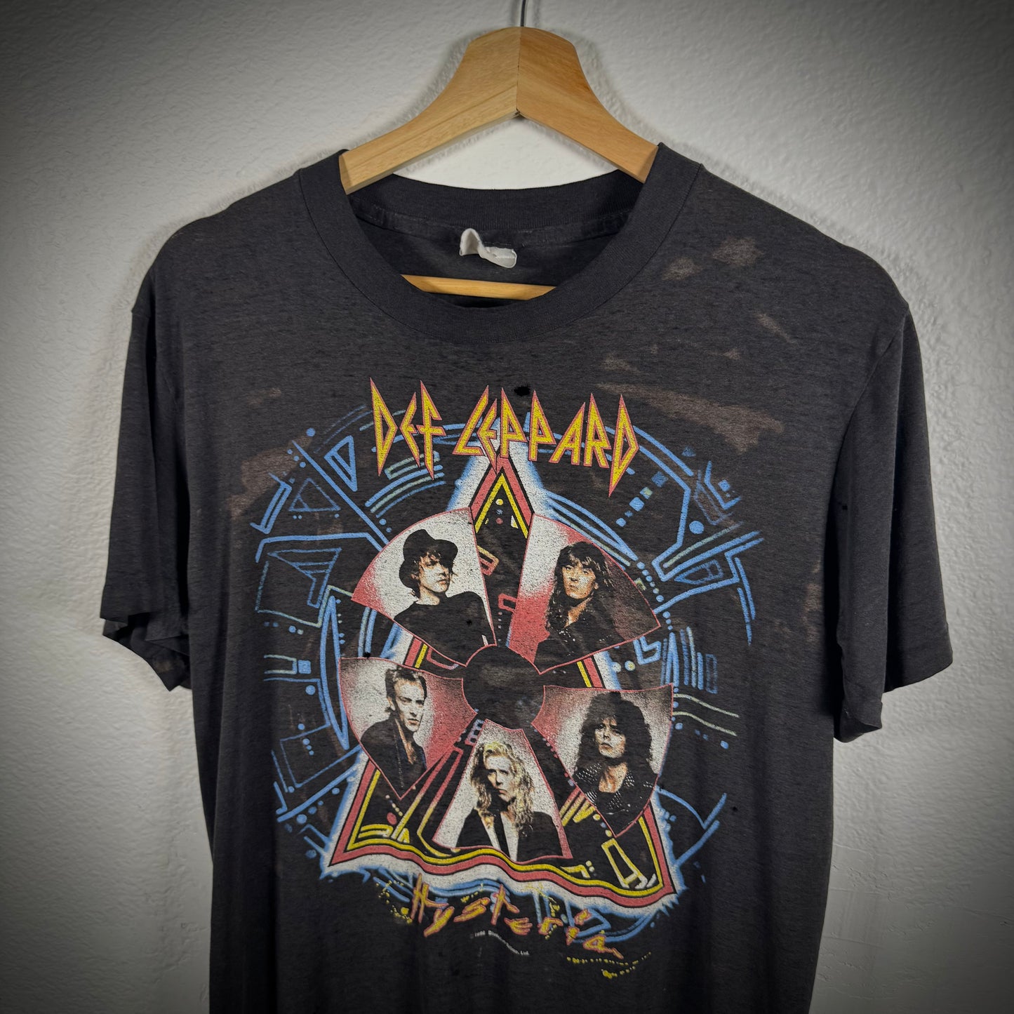 Vintage Def Leppard Hysteria Paper Thin Band Tee