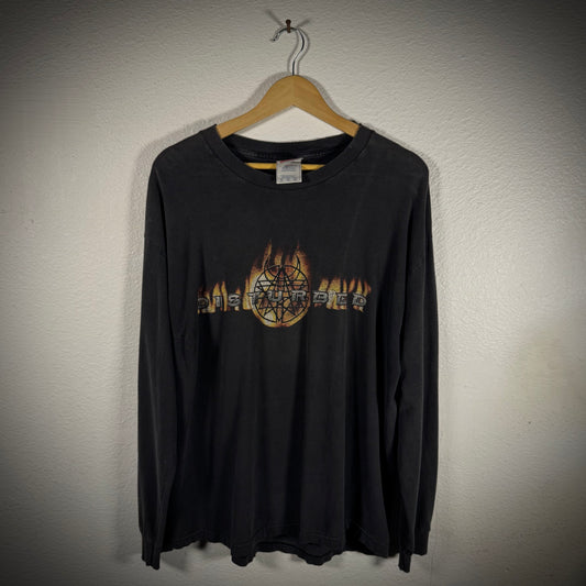 Vintage Disturbed Distressed L/S Band Tee