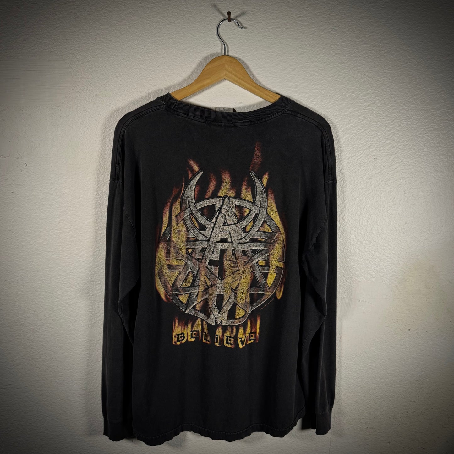 Vintage Disturbed Distressed L/S Band Tee