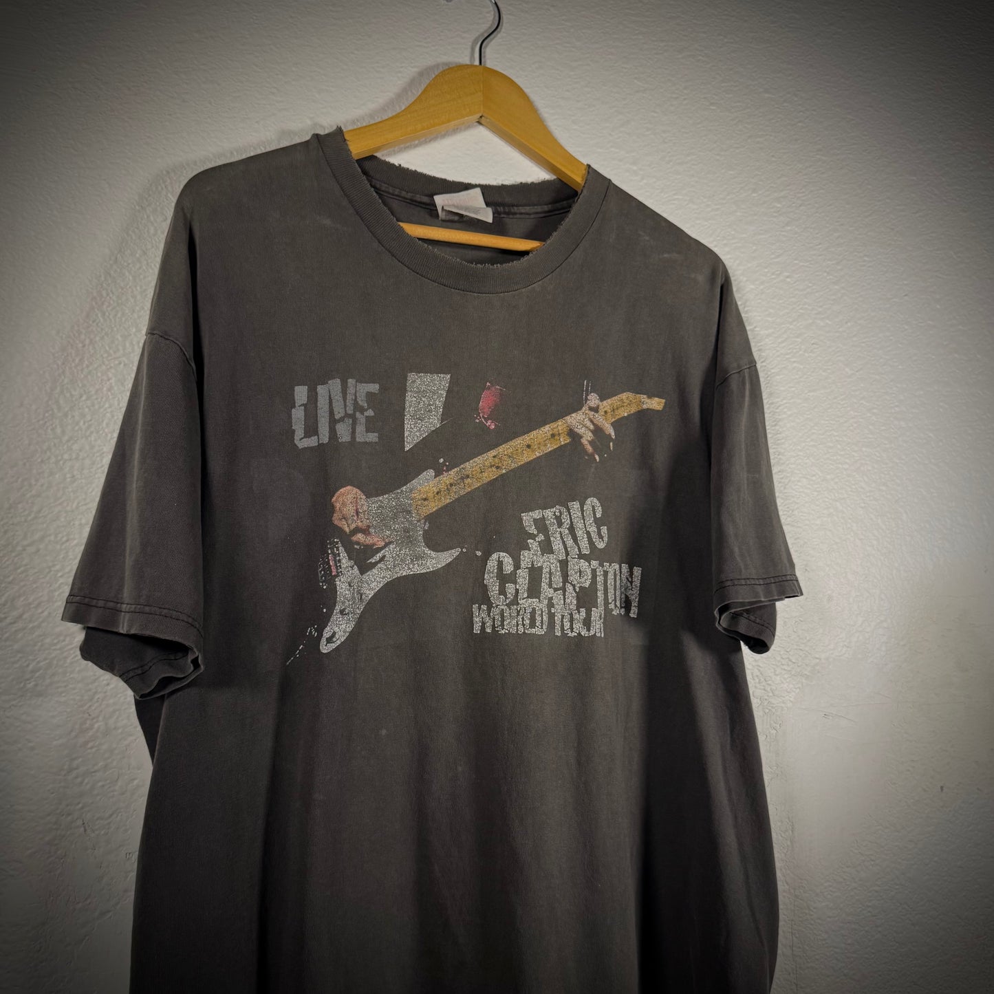 Vintage Eric Clapton Live Distressed Band Tee