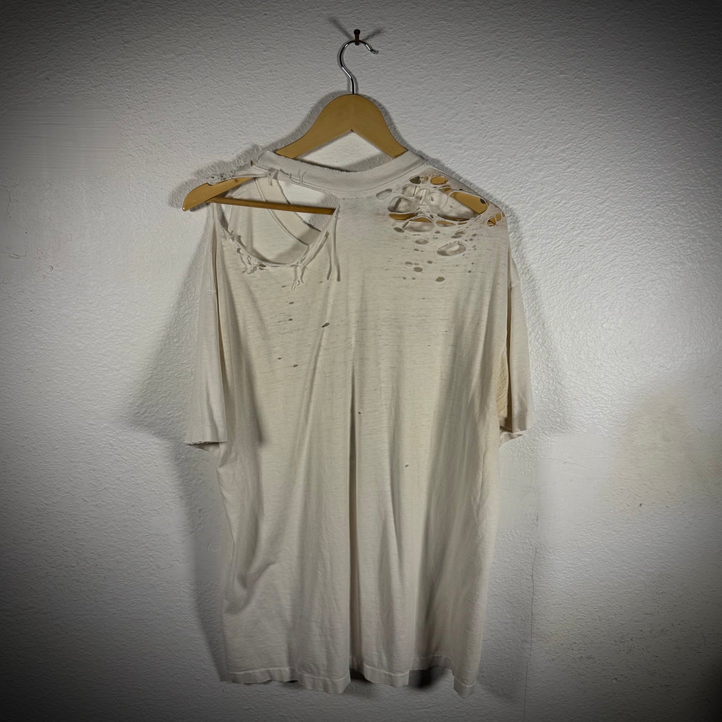 Vintage Grateful Dead Jerry Garcia Thrashed Band Tee