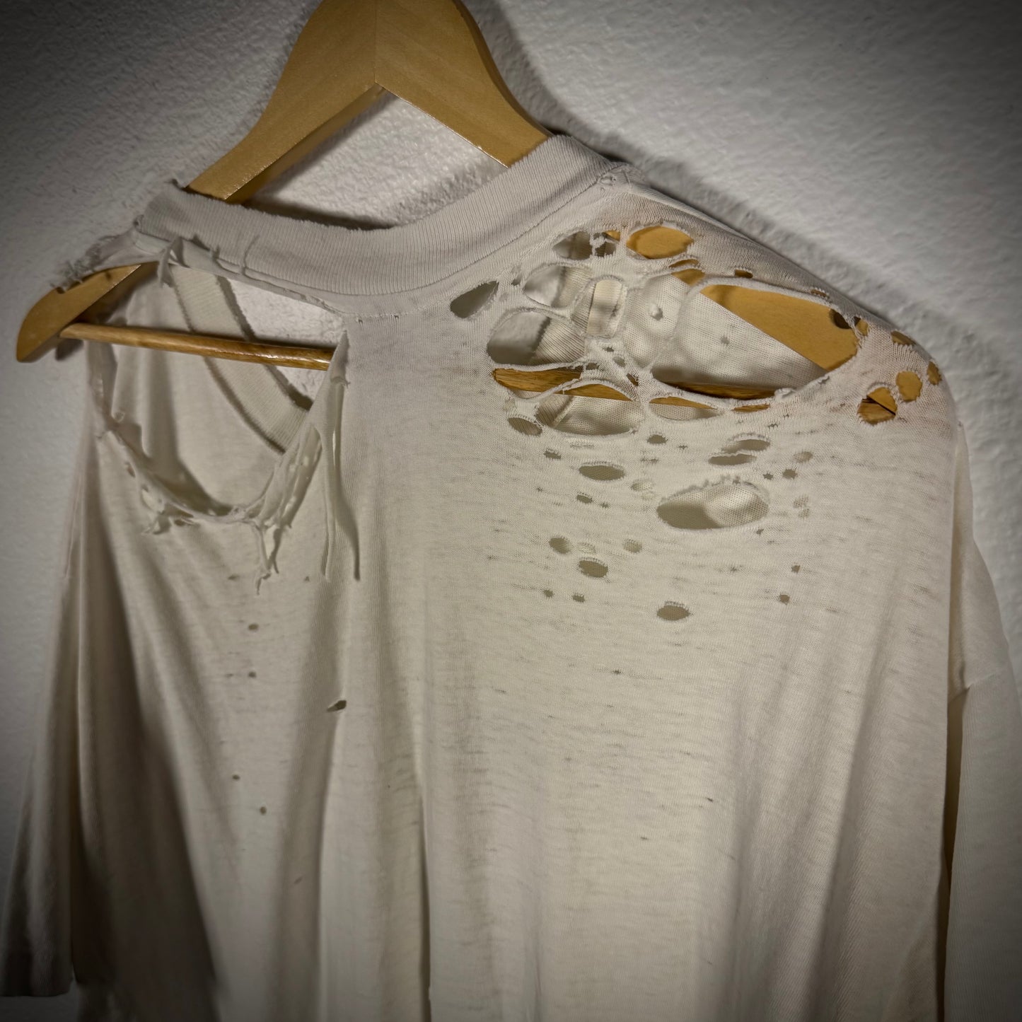 Vintage Grateful Dead Jerry Garcia Thrashed Band Tee