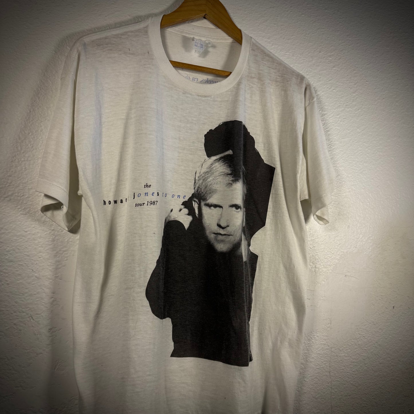 Vintage Howard Jones One To One Paper Thin Band Tee