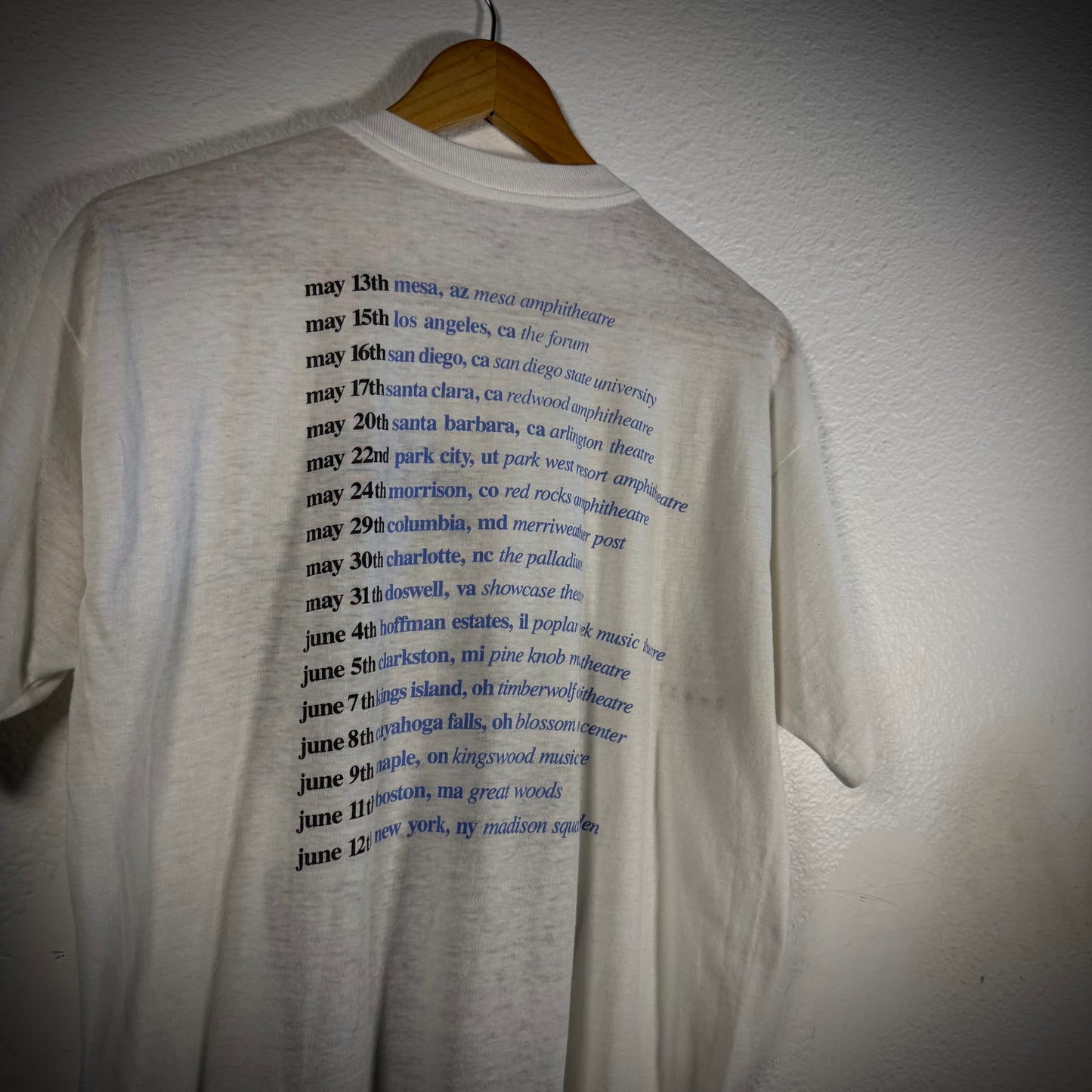 Vintage Howard Jones One To One Paper Thin Band Tee