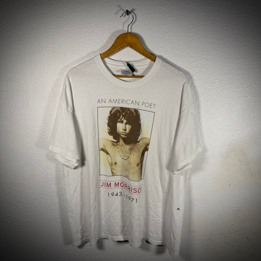 Vintage Jim Morrison American Poet The Doors Band Tee