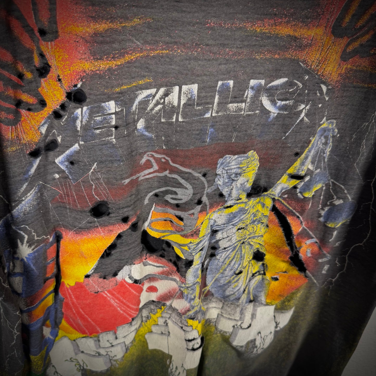 Vintage 90s Metallica Master of Puppets AOP Band Tee