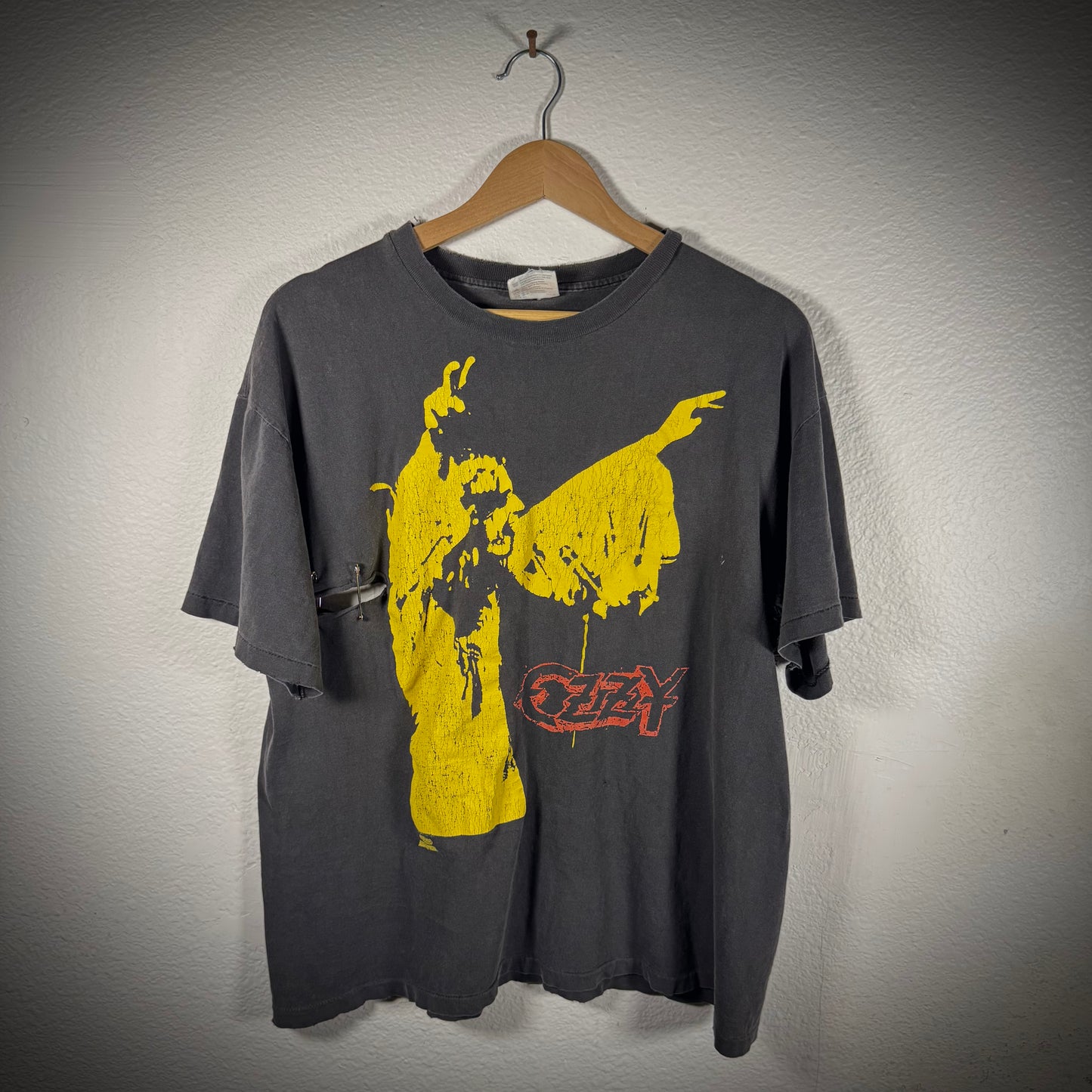 Vintage Ozzy Rules Ozzy Osbourne Distressed Band Tee