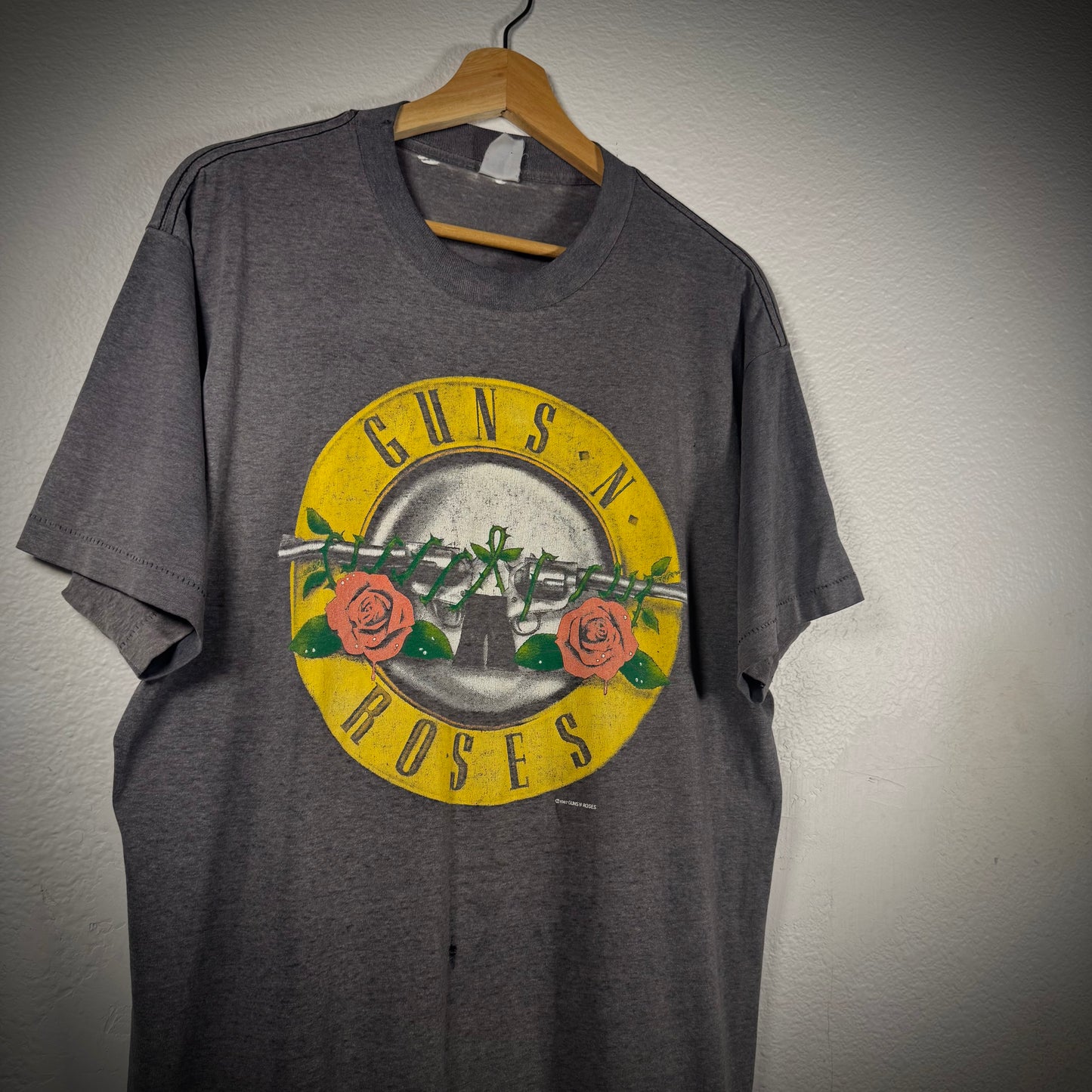 Vintage Guns N Roses Was Her Paper Thin Thrashed Band Tee