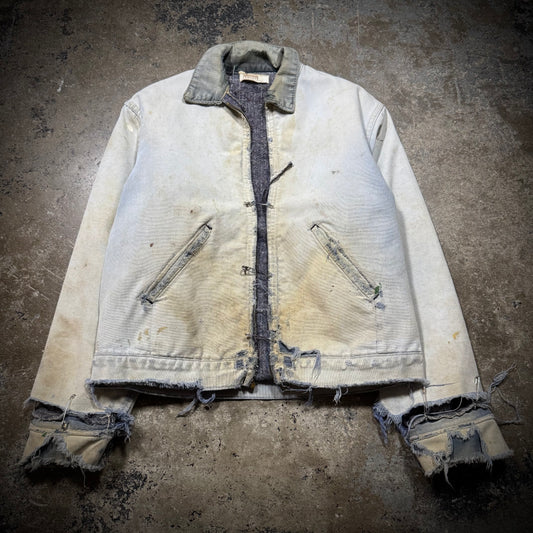 True Vintage Thrashed Montgomery Ward Denim Jacket