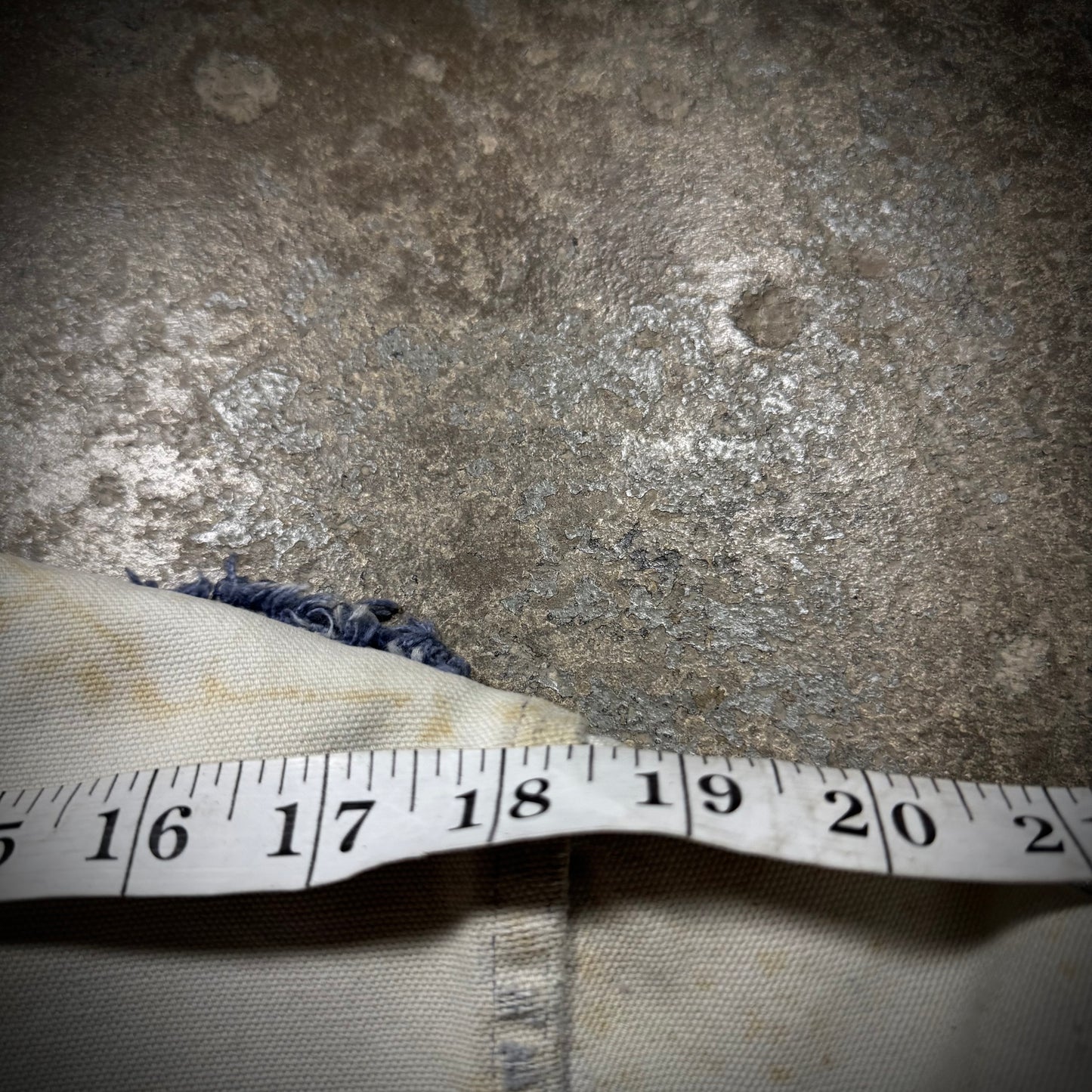 True Vintage Thrashed Montgomery Ward Denim Jacket