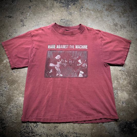 Vintage 1997 Rage Against The Machine Band T-Shirt