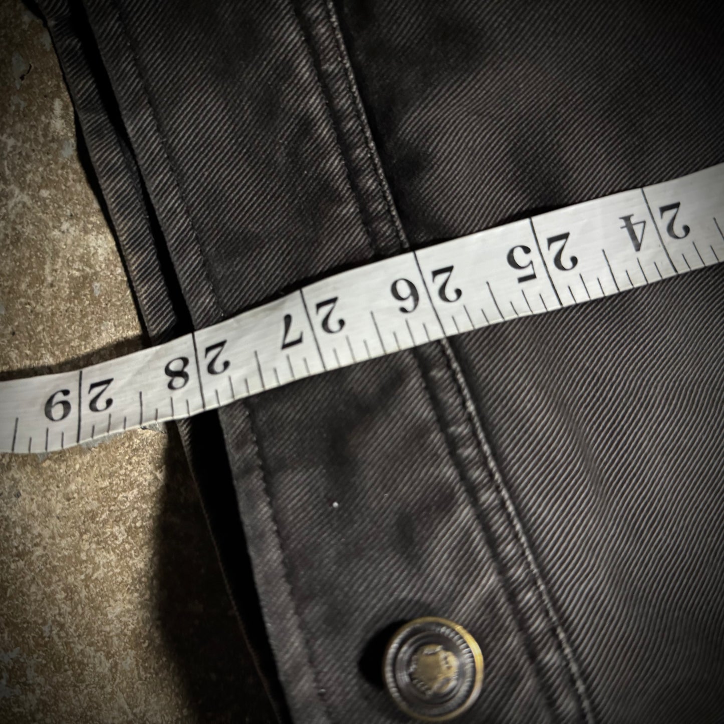 Vintage 90s Faded Black Detroit Workwear Jacket