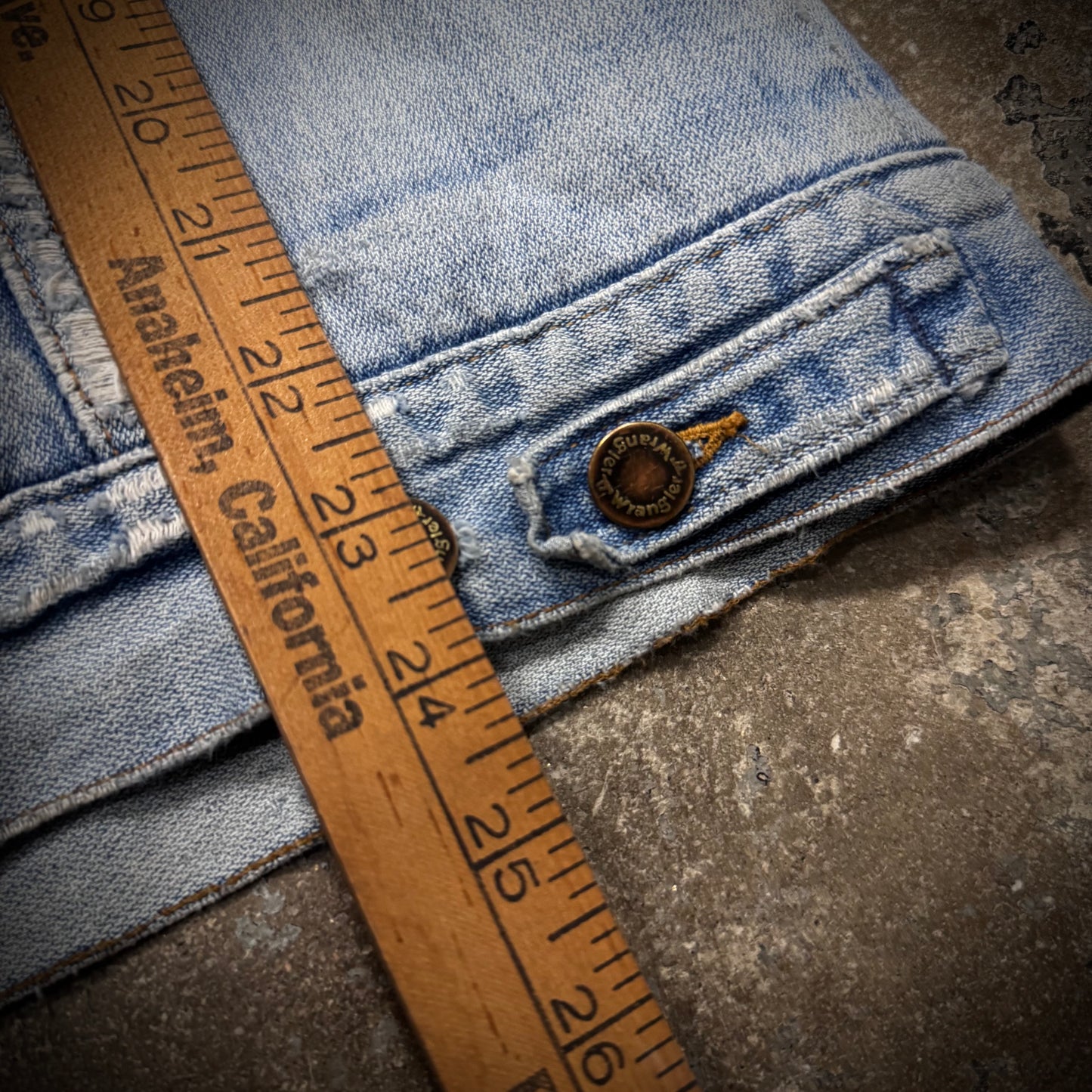 Vintage 70s Wrangler Denim Workwear Jacket