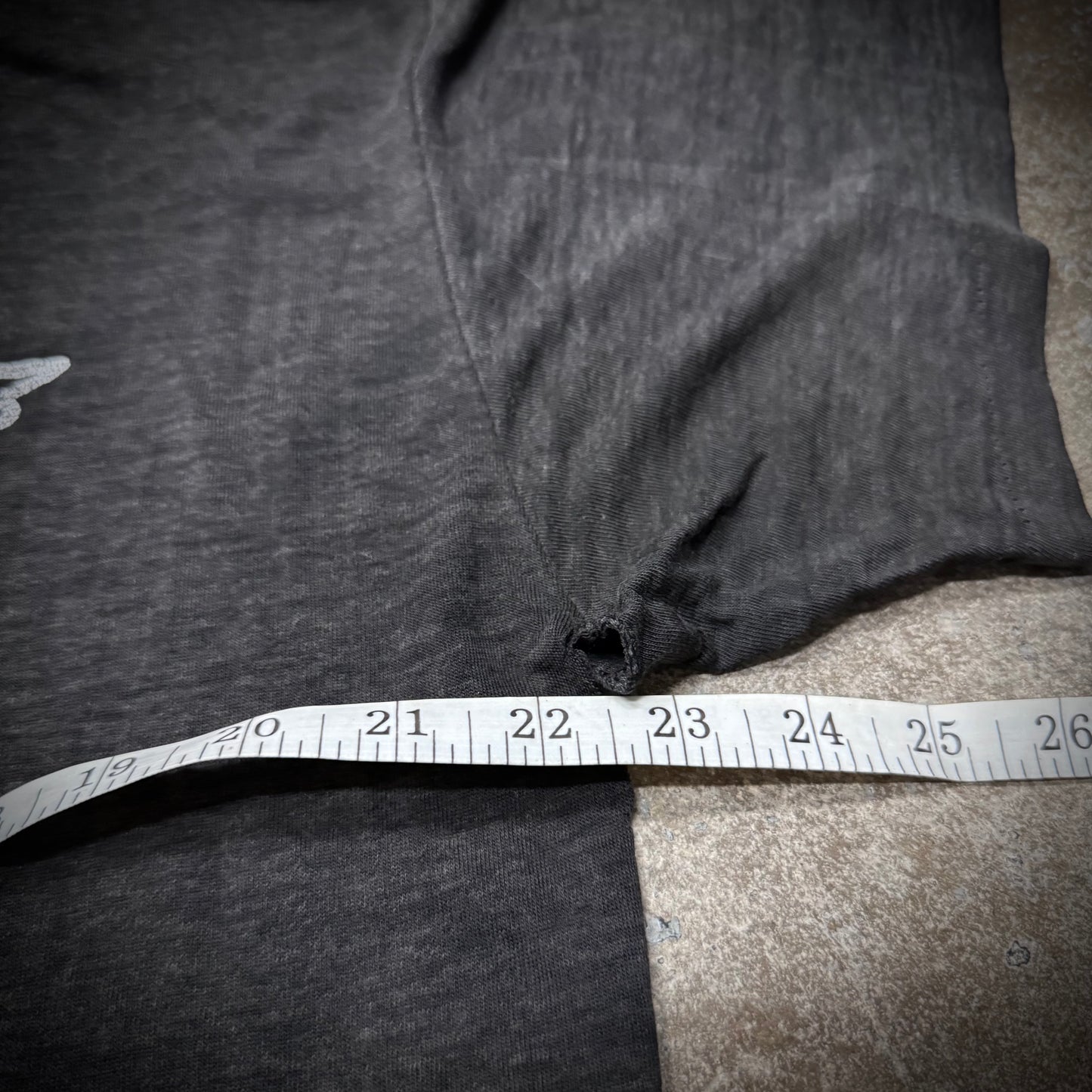 Vintage 80s Harley Davidson 3D Emblem Thrashed T-Shirt