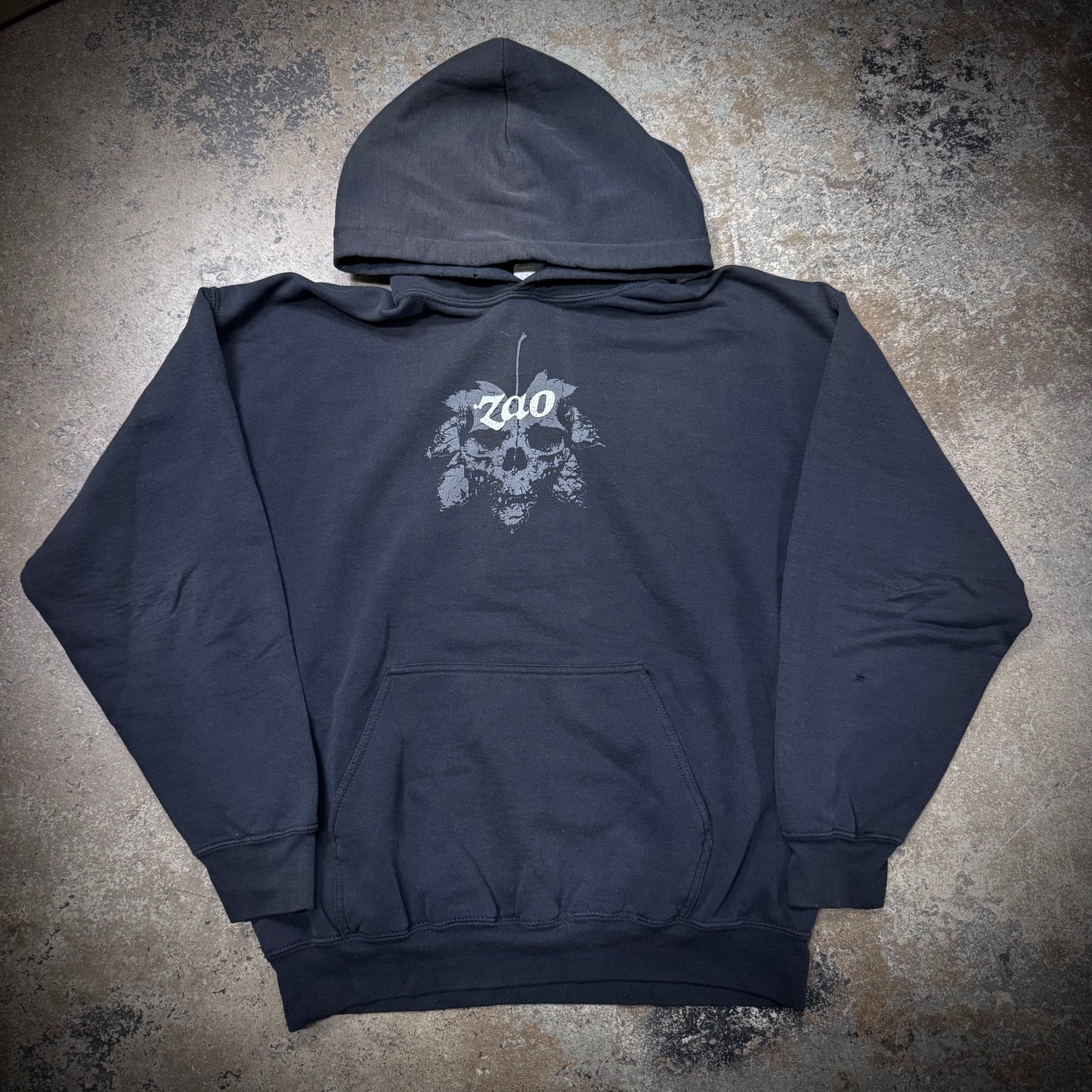 Vintage Zao Skull Band Hoodie