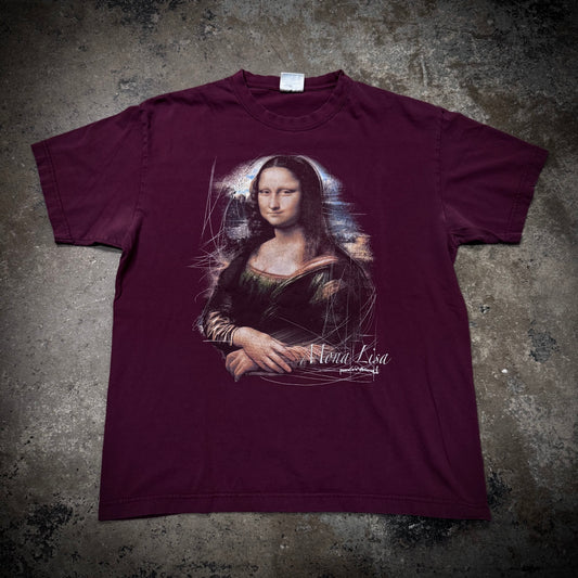 Vintage 90s Mona Lisa Art T-Shirt