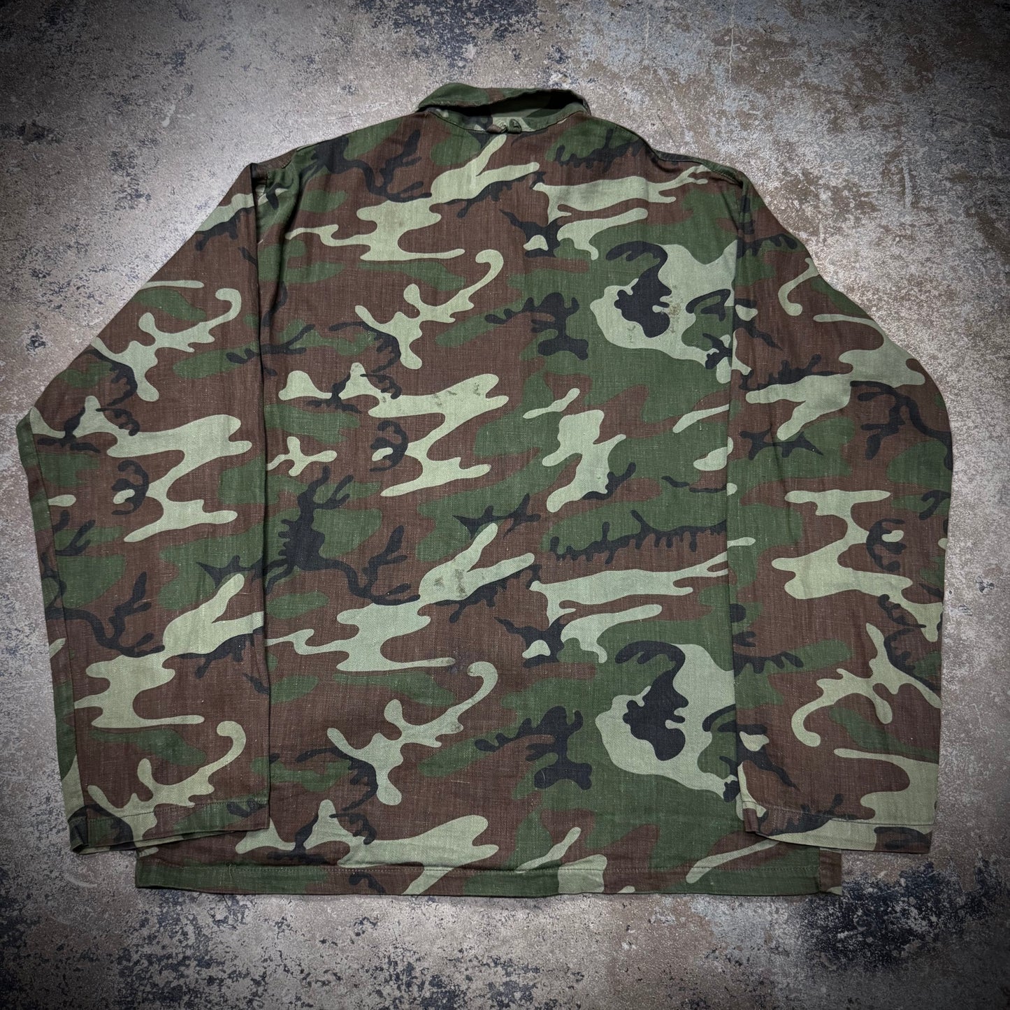 Vintage 60s Camo Chore Shacket