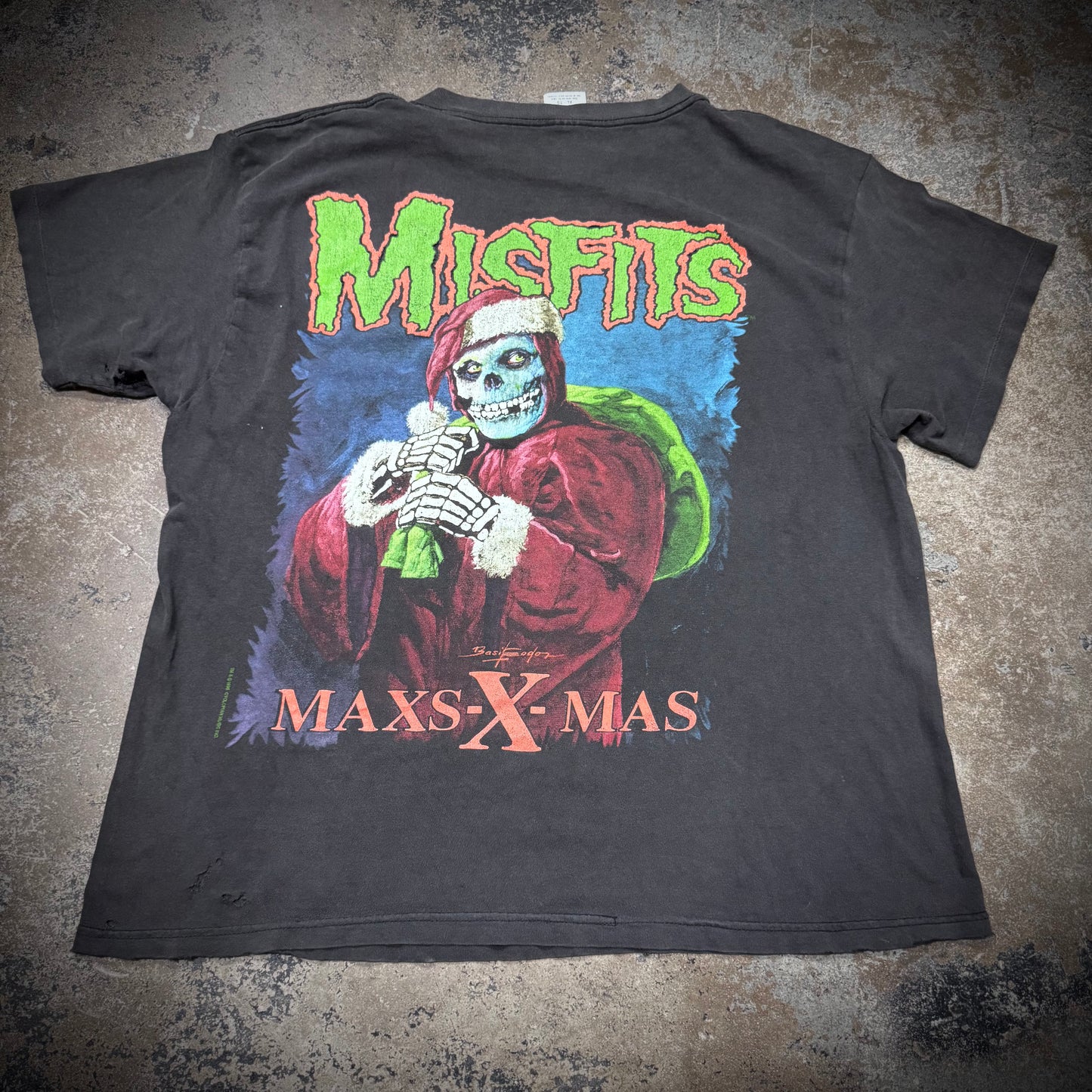 Vintage 90s Metallica X-Mas Band T-Shirt