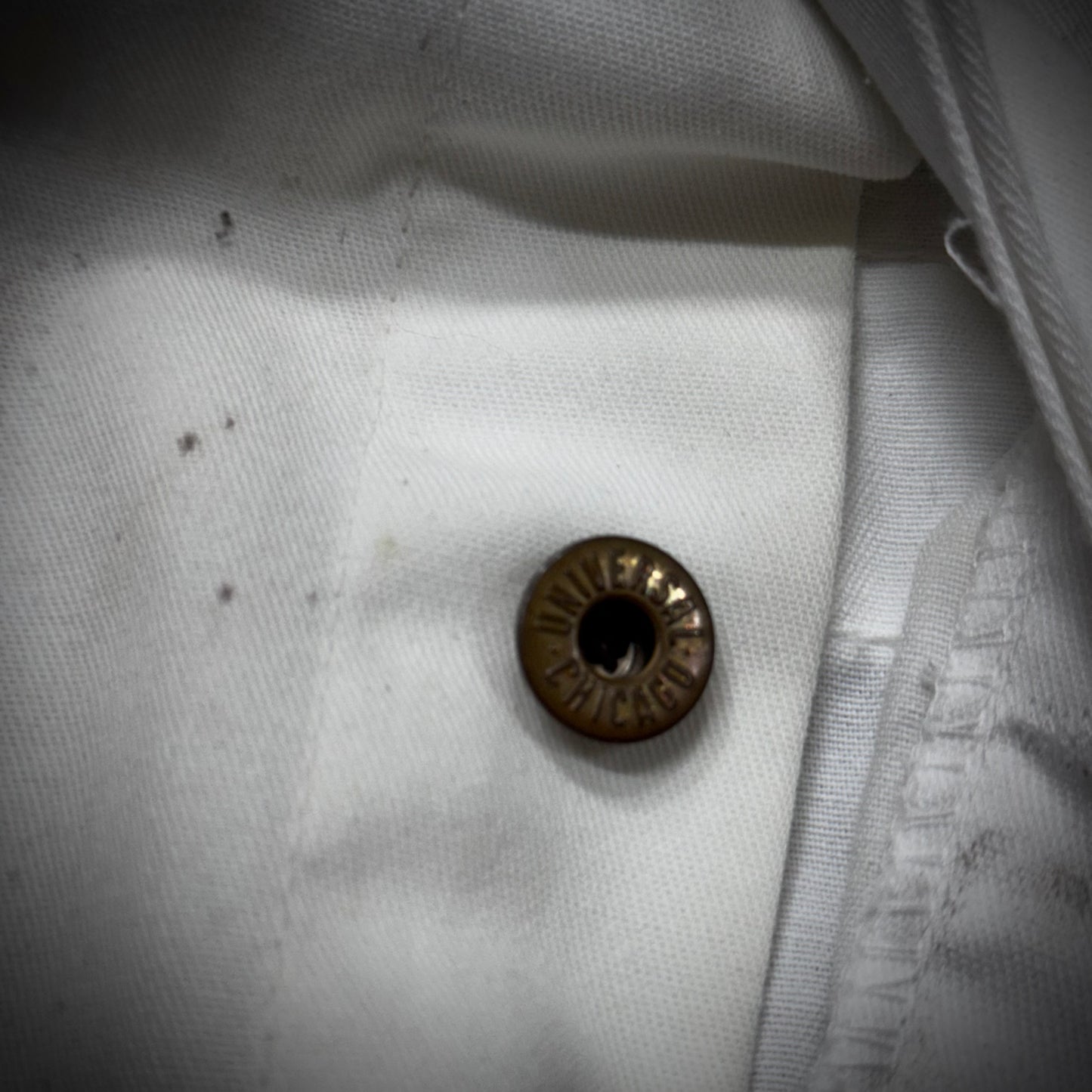 Vintage 70s Donut Button Lightweight Chore Jacket