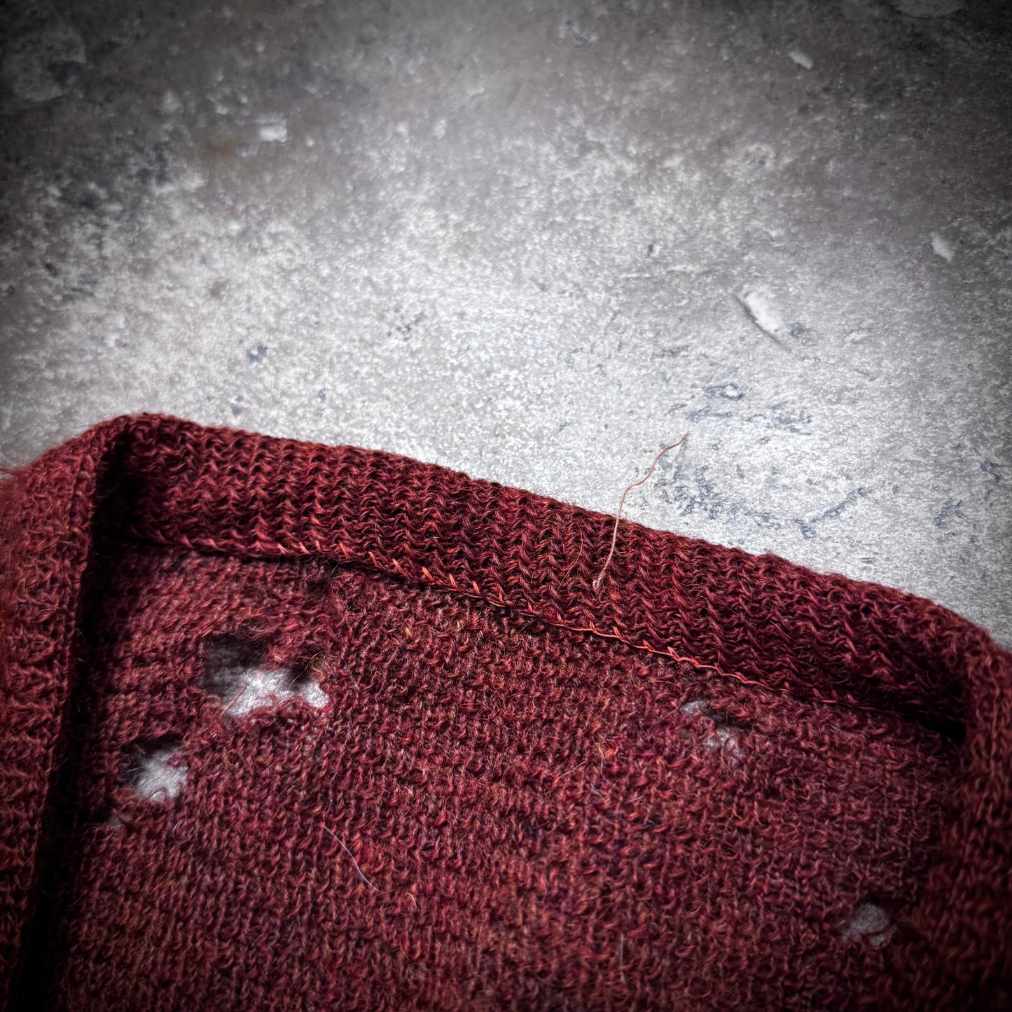 Vintage 50s Mismatched Button Mohair Cardigan