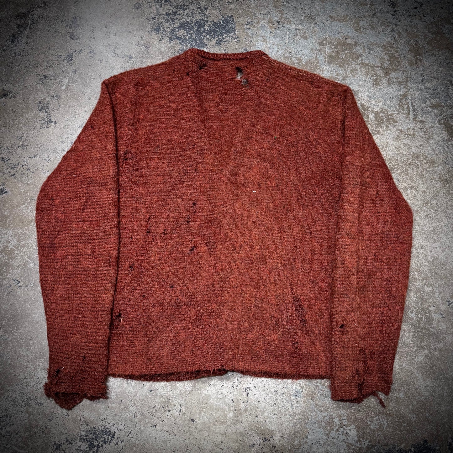 Vintage 50s Mismatched Button Mohair Cardigan