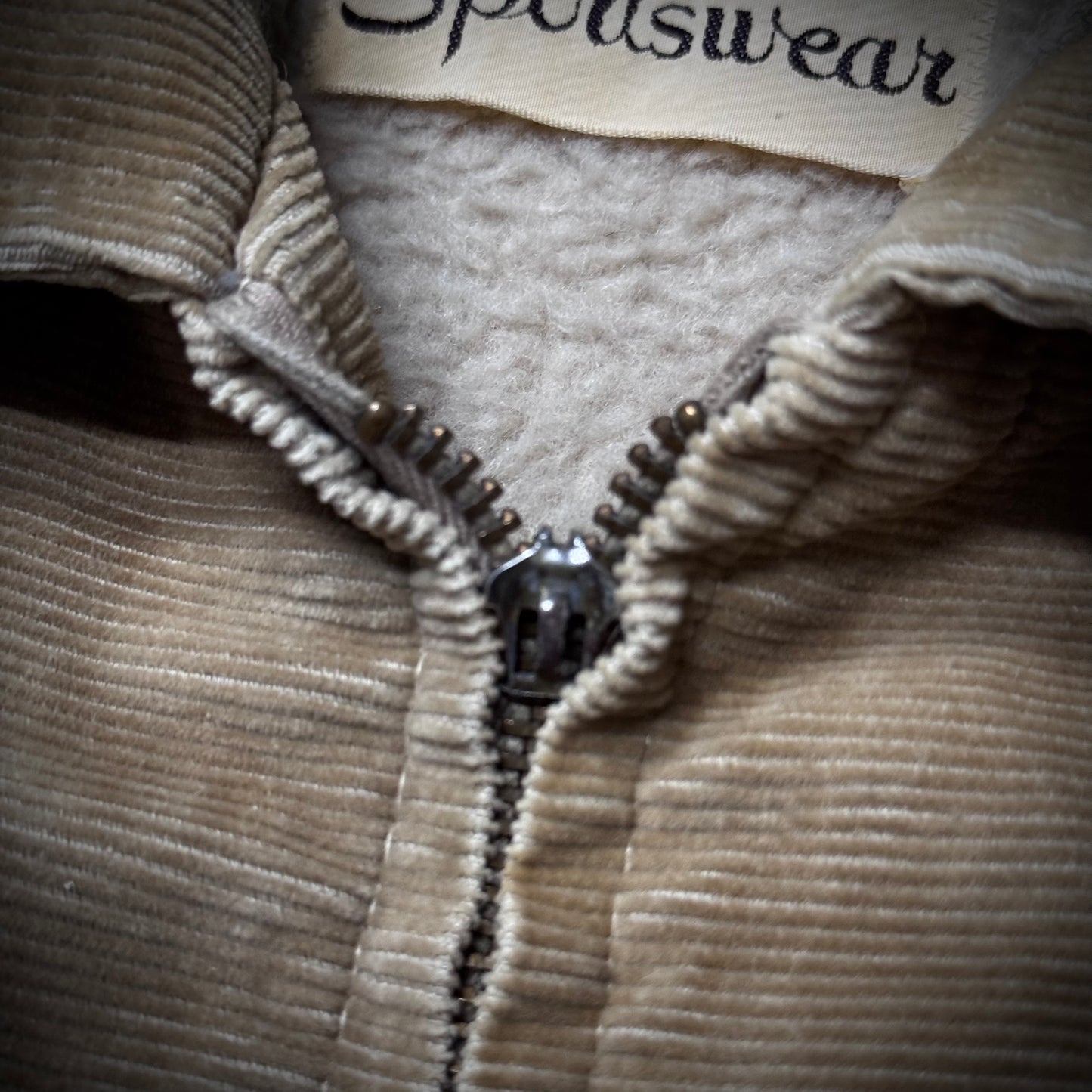 Vintage 50s Faded Tan Workwear Jacket