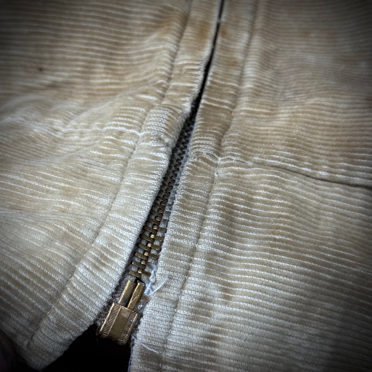 Vintage 50s Faded Tan Workwear Jacket